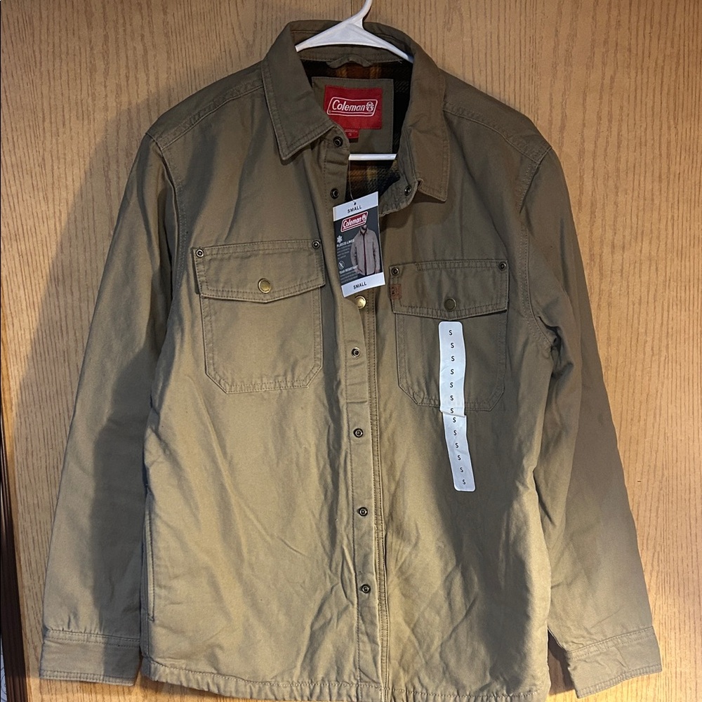 Coleman Brown Lightweight Shirt Jacket